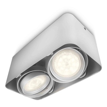 Philips 53202/48/16 - LED bodové svietidlo AFZELIA 2xLED/3W/230V