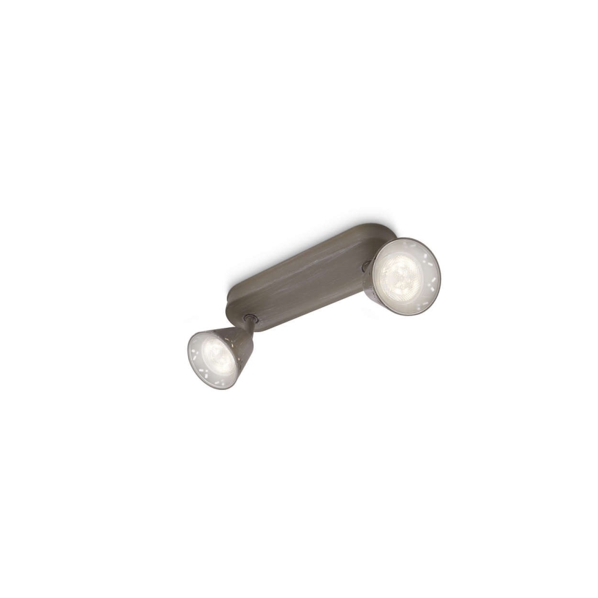 Philips 53252/26/16 - LED bodové svietidlo MYLIVING IDYLLIC 2xLED SMD/4W/230V