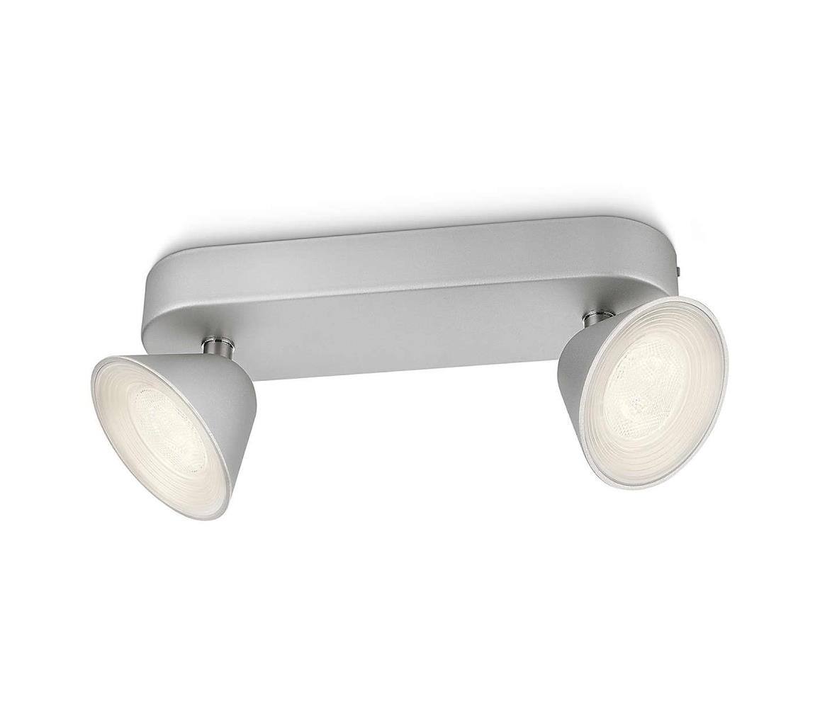 Philips Philips 53282/48/16 - LED bodové svietidlo TWEED 2xLED/3W/230V