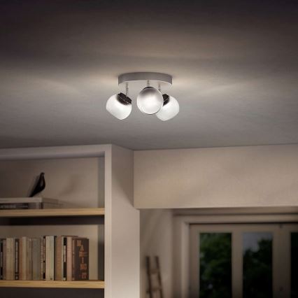 Philips 53323/17/16 - LED bodové svietidlo BALLA 3xLED/4W/230V