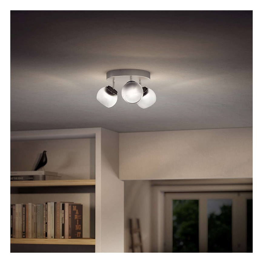 Philips 53323/17/16 - LED bodové svietidlo BALLA 3xLED/4W/230V