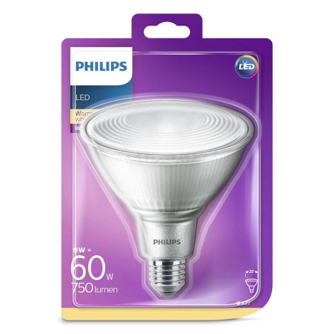 Philips 538622 - LED Žiarovka E27/9W/230V 2700K