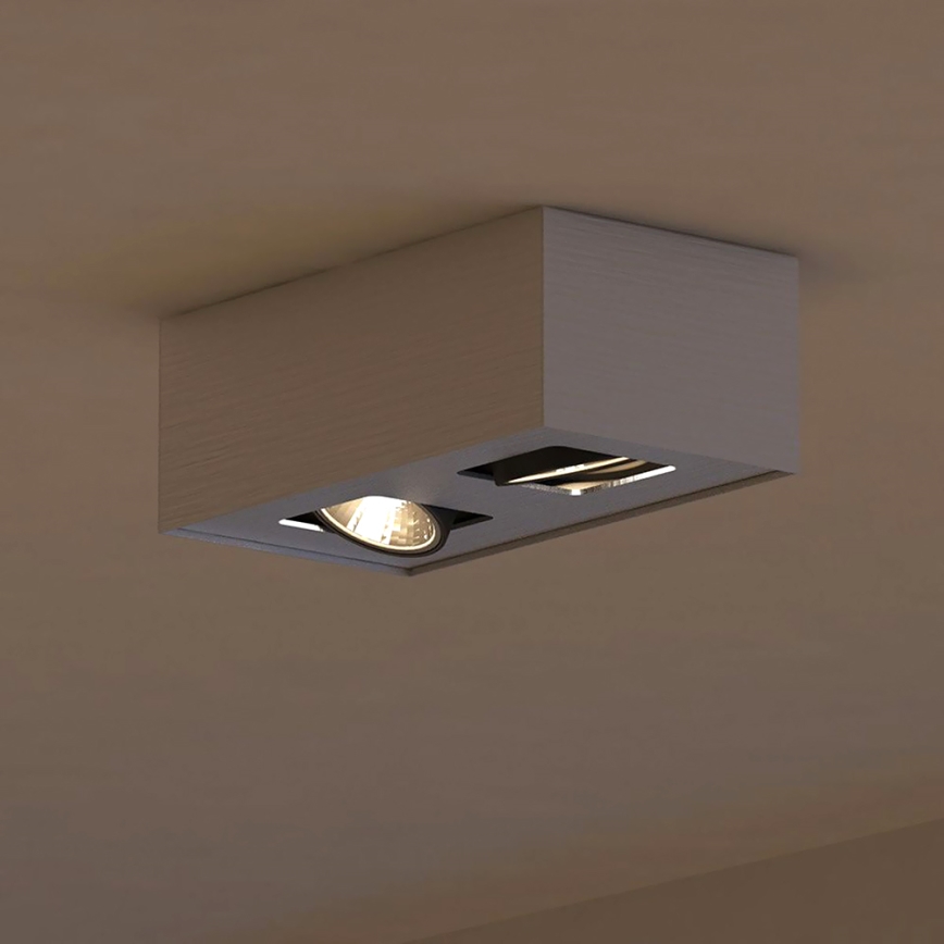 Philips 56232/48/PN - LED Bodové svietidlo TEMPO 2xGU10/6,5W/230V