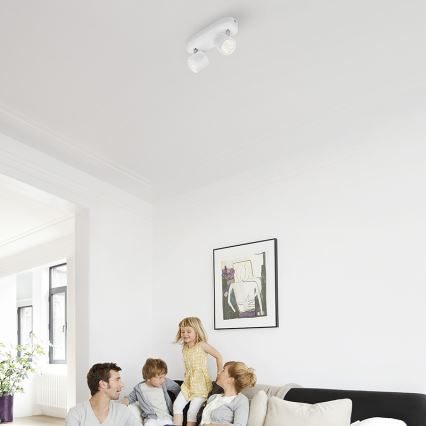 Philips - LED Stmievateľné bodové svietidlo 2xLED/3W/230V