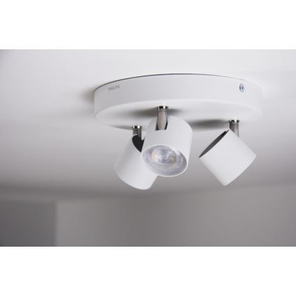 Philips 56243/31/16 - LED bodové svietidlo MYLIVING STAR 3xLED/4W/230V
