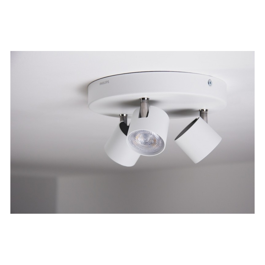 Philips 56243/31/16 - LED bodové svietidlo MYLIVING STAR 3xLED/4W/230V