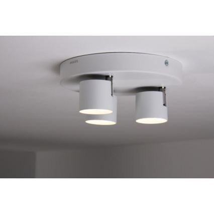Philips 56243/31/16 - LED bodové svietidlo MYLIVING STAR 3xLED/4W/230V