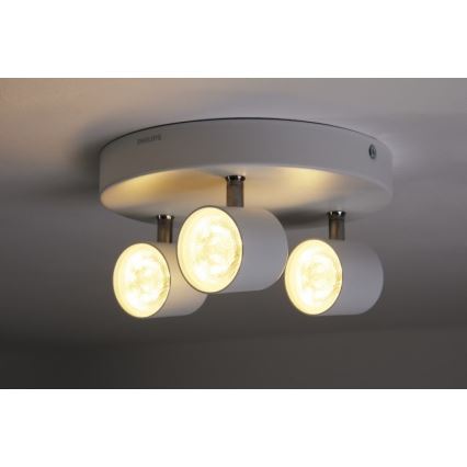 Philips 56243/31/16 - LED bodové svietidlo MYLIVING STAR 3xLED/4W/230V