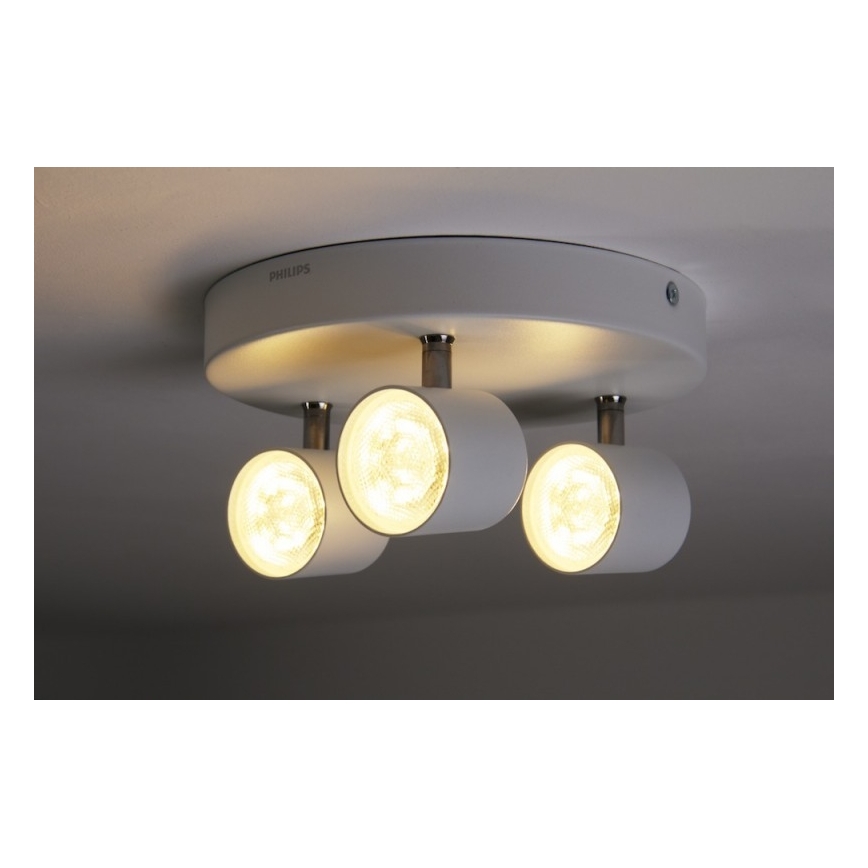 Philips 56243/31/16 - LED bodové svietidlo MYLIVING STAR 3xLED/4W/230V