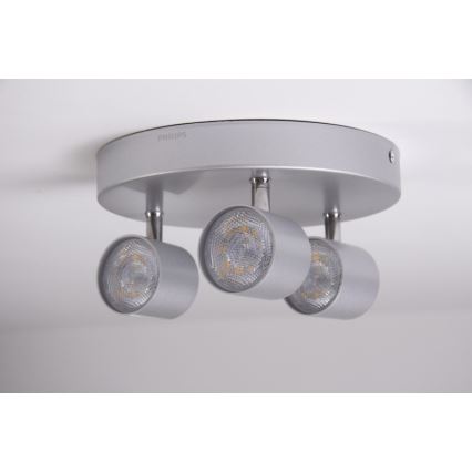 Philips 56243/48/16 - LED bodové svietidlo MYLIVING STAR 3xLED/4W/230V