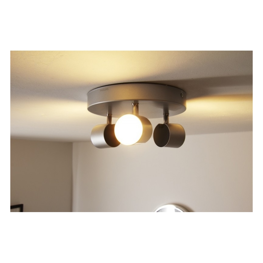 Philips 56243/48/16 - LED bodové svietidlo MYLIVING STAR 3xLED/4W/230V