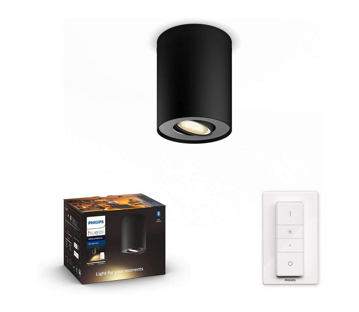 Philips Philips 56330/30/P6 - LED Stmievateľné svietidlo Hue PILLAR 1xGU10/5W/230V + DO