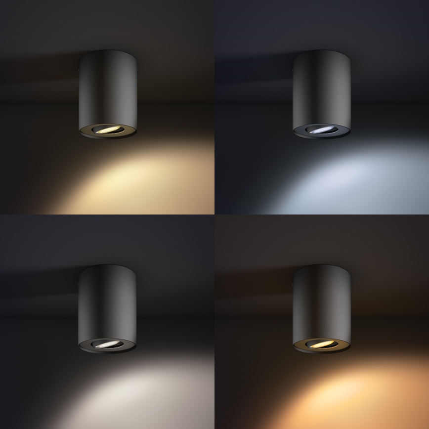 Philips 56330/30/P7 - LED Bodové svietidlo PILLAR HUE 1xGU10/5,5W/230V