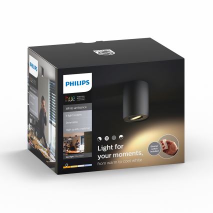 Philips 56330/30/P7 - LED Bodové svietidlo PILLAR HUE 1xGU10/5,5W/230V