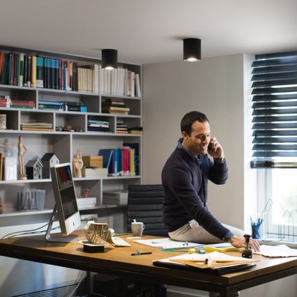 Philips 56330/30/PN - LED Bodové svietidlo MYLIVING PILLAR 1xGU10/6W/230V