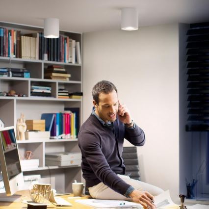 Philips - LED Stmievateľné bodové Hue PILLAR svietidlo 1xGU10/5W/230V