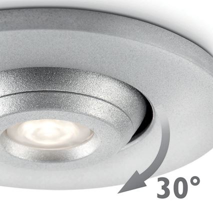 Philips 57983/48/16 - SADA 3x LED podhledové svítidlo TALITHA LED/2W/230V