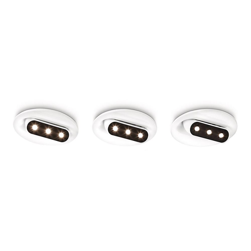 Philips 57988/31/16 SADA 3x LED podhľadové svietidlo SMARTSPOT 3xLED/7,5W/230V