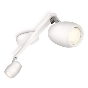 Philips 58016/31/16 - bodové svietidlo MYLIVING EASE 2xGU10/10W/230V biela Philips 58016/31/16 - bodové svietidlo MYLIVING EASE 2xGU10/10W/230V biela
