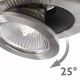 Philips 58215/17/16 - LED Kúpelňové bodové svietidlo MYLIVING SAIPH 1xGU10/6W+1xGU10/35W