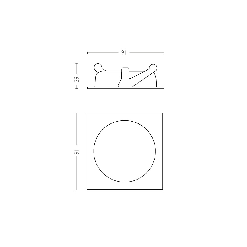 Philips 59006/11/P0 - LED podhľadové svietidlo MYBATHROOM DREAMINESS 1xLED/4,5W/230V