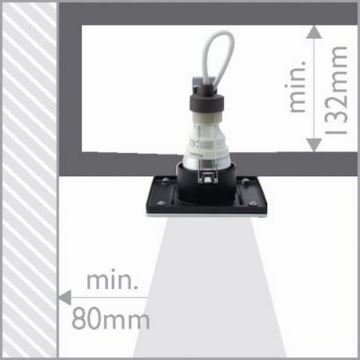 Philips 59655/48/16 - LED podhľadové svietidlo MYLIVING CORONA 1xGU10/4W