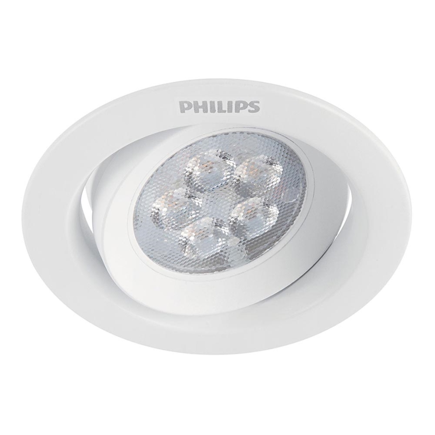 Philips 59741/31/P0 - LED podhľadové svietidlo POLARON 1xLED/5W/230V