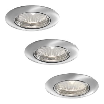 Philips 59773/17/16 - SADA 3x Kúpeľňové podhľadové svietidlo SMARTSPOT ALYA 3xGU10/35W/230V nerez Philips 59773/17/16 - SADA 3x Kúpeľňové podhľadové svietidlo SMARTSPOT ALYA 3xGU10/35W/230V nerez