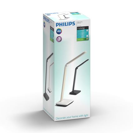 Philips 66016/31/P3 - LED Stmievateľná stolná lampa JABIRU LED/4,5W/230V biela