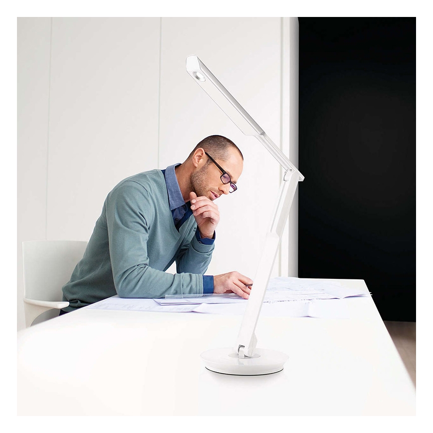 Philips 67420/31/26 - LED stmievateľná stolná lampa EYECARE MALLET 1xLED/5,5W/230V