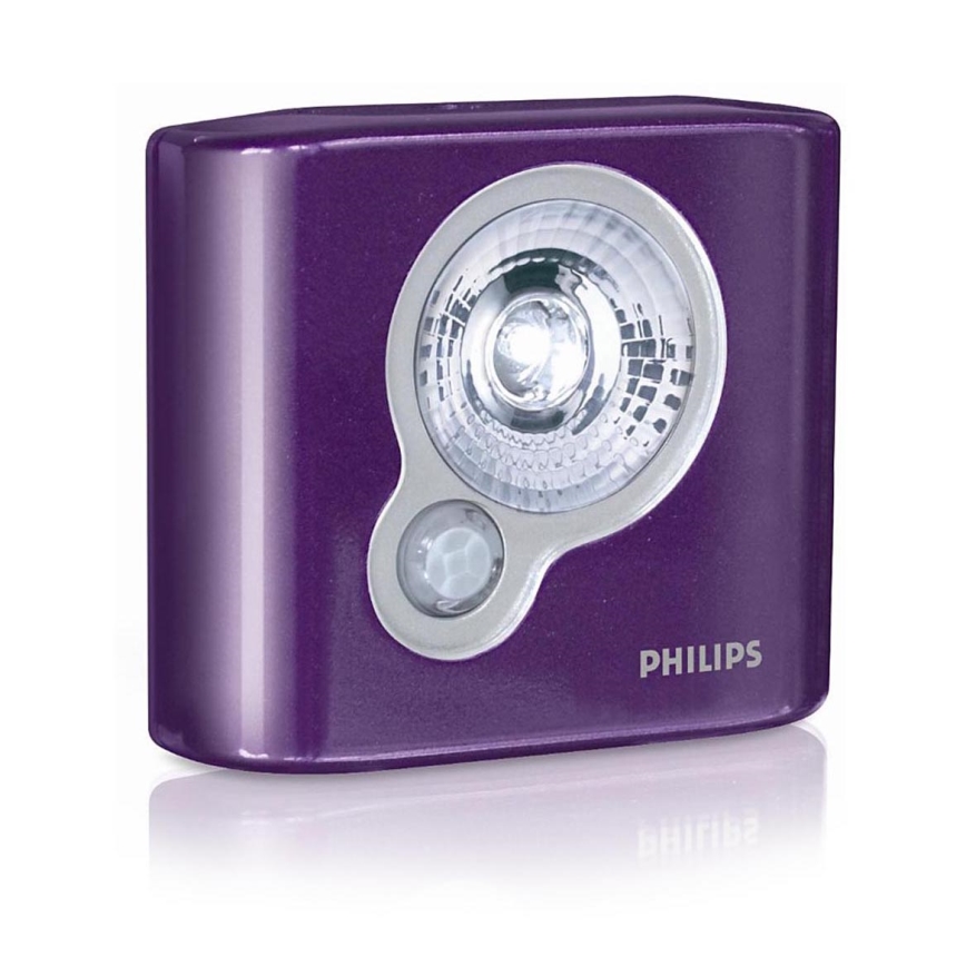 Philips 69141/96/PH - LED Orientačné svietidlo SPOTON ULTRA fialová