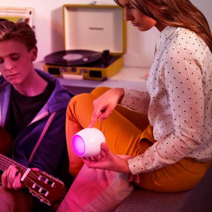 Philips 70103/31/P0 - LED stolná lampa LIVINGCOLORS SOUNDLIGHT LED/0,4W/3xAA