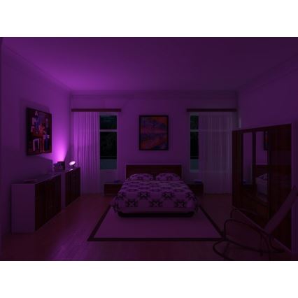 Philips 70999/60/PH - LED Stmievateľná stolná lampa LIVINGCOLORS IRIS 1xLED/10W/230V čirá