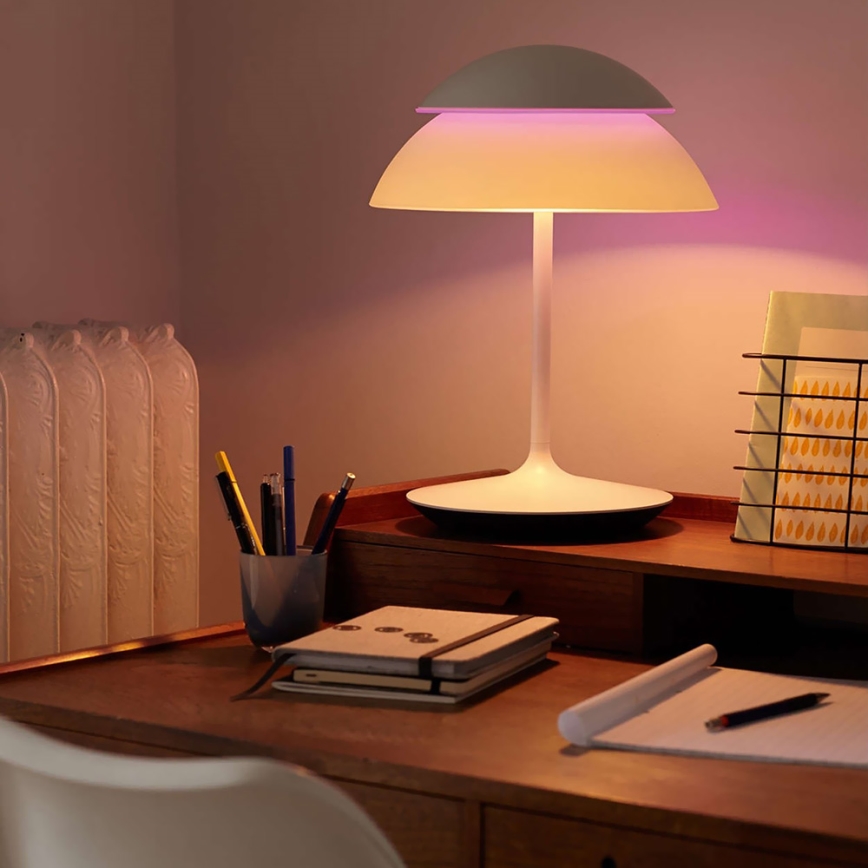 Philips 71202/31/PH - Stmievateľná stolná lampa HUE BEYOND 2xLED/4,5W/230V/RGB