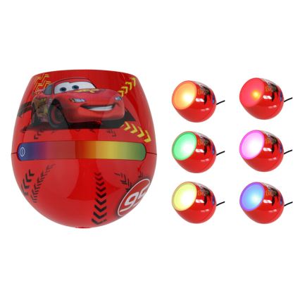 Philips 71704/32/16 - Dekorativní dětské LED svítidlo CARS 1xRGB LED/4,7W/230V
