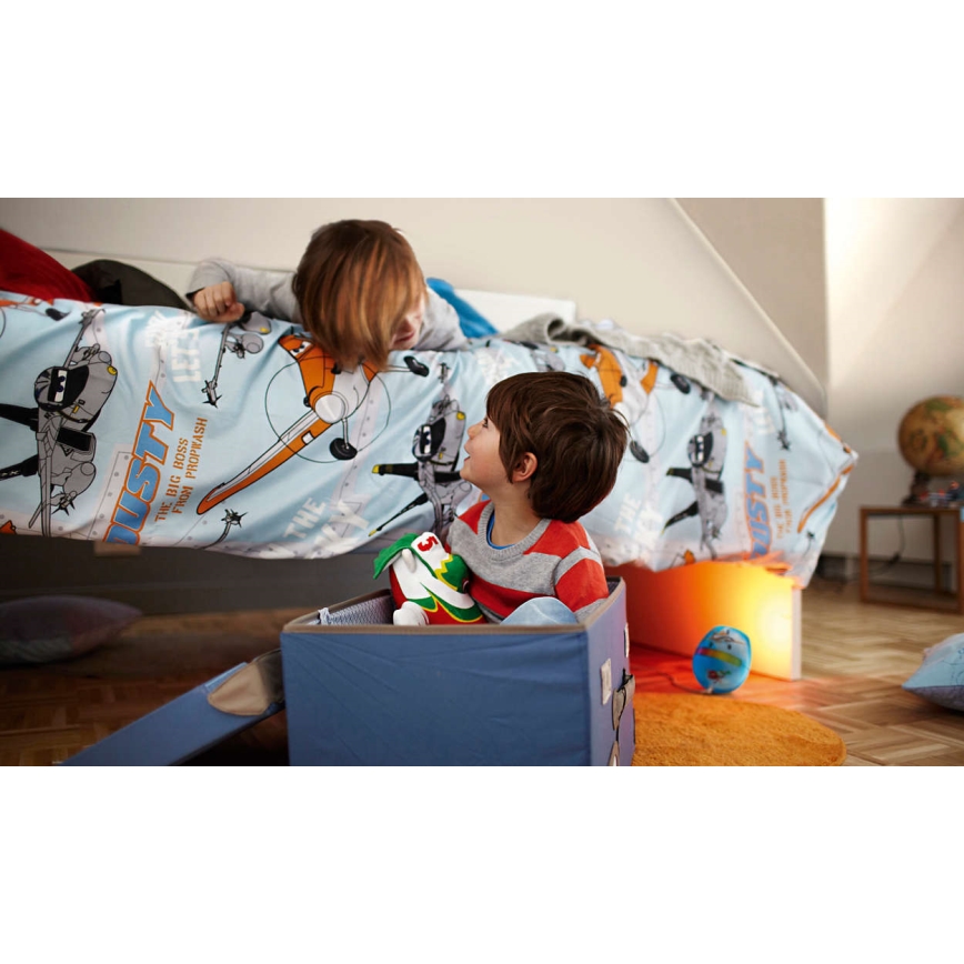 Philips 71704/53/26 - LED detská lampa LIVINGCOLORS MICRO DISNEY PLANES LED-SMD/4,7W/230V