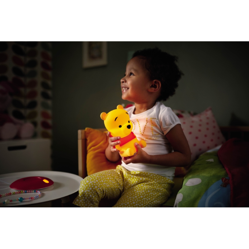 Philips 71705/34/16 - LED detská lampa SOFTPAL DISNEY WINNIE THE POOH 1xLED/0,18W/230V