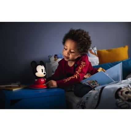 Philips 71709/30/16 - detská lampa DISNEY SOFTPAL MICKEY LED/1W/220-240V
