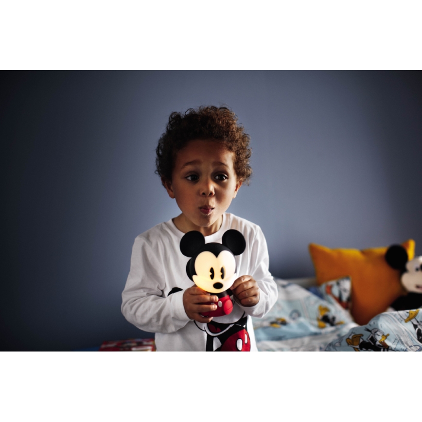 Philips 71709/30/16 - detská lampa DISNEY SOFTPAL MICKEY LED/1W/220-240V