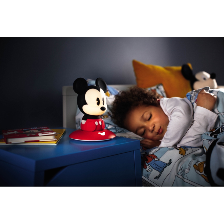 Philips 71709/30/16 - detská lampa DISNEY SOFTPAL MICKEY LED/1W/220-240V