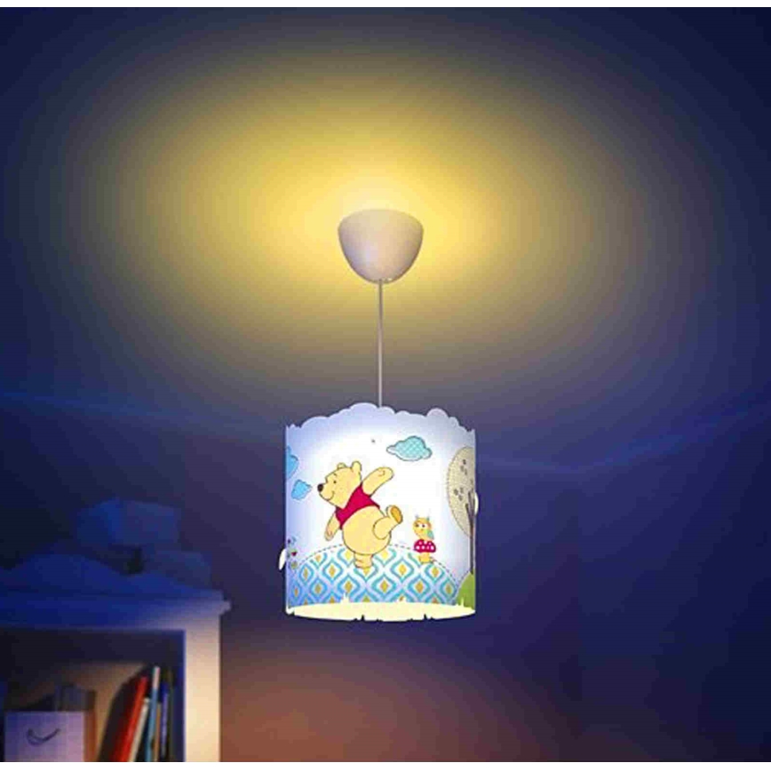 Philips 71751/34/16 - Detské závesné svietidlo DISNEY WINNIE THE POOH 1xE27/23W/230V