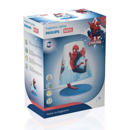 Philips 71764/40/26 - LED Detská stolná lampička MARVEL SPIDER MAN LED/3W/230V