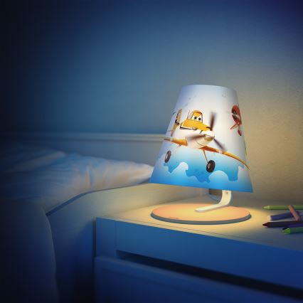 Philips 71764/53/16 - LED Detská stolná lampička DISNEY PLANES LED/3W/230V