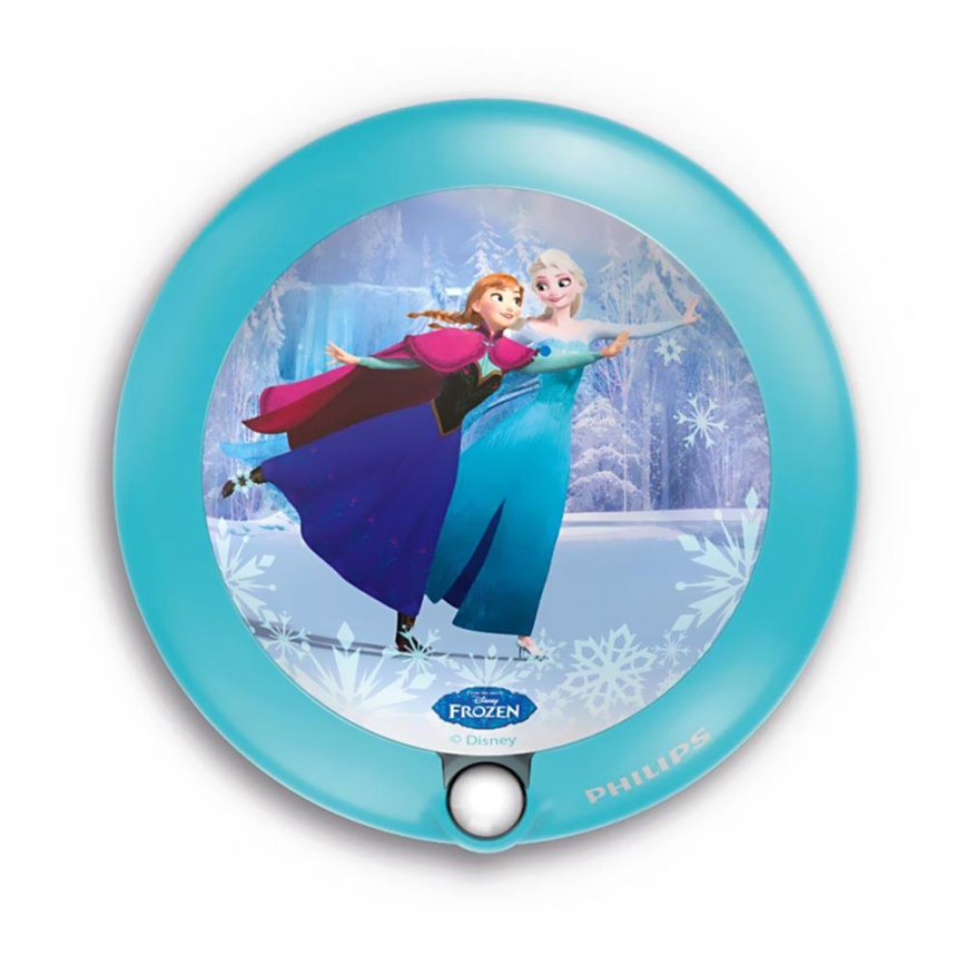 Philips 71765/08/16 - LED Detské nástenné svietidlo so senzorom DISNEY FROZEN 1xLED/0,06W/2xAAA