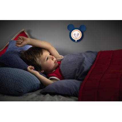 Philips 71766/30/16 - LED detské senzorové svietidlo MICKEY 1xLED/0,06W/2xAAA