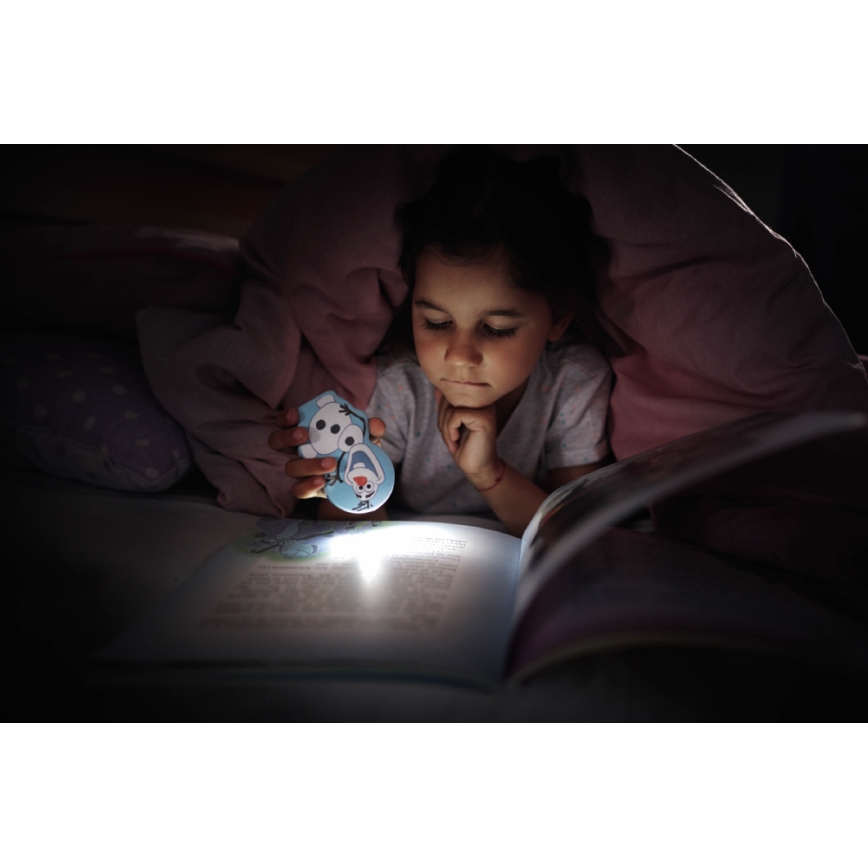 Philips 71767/08/16 - LED dětská lampa FROZEN 1xLED/0,3W/2xAAA