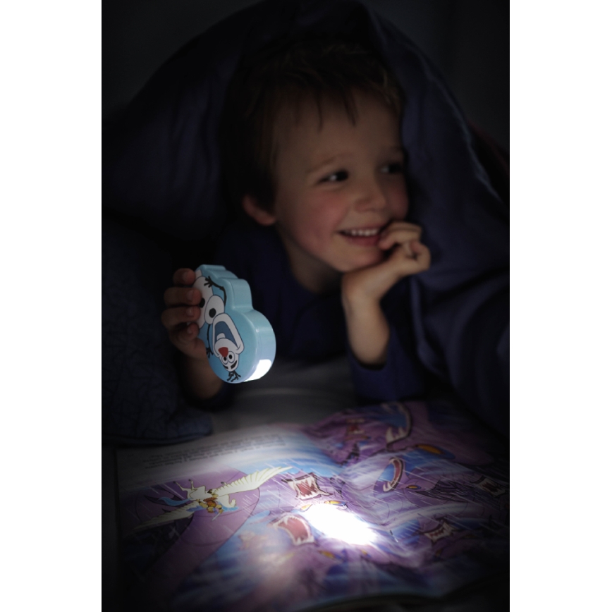 Philips 71767/08/16 - LED detská lampa DISNEY FROZEN 1xLED/0,3W/2xAAA