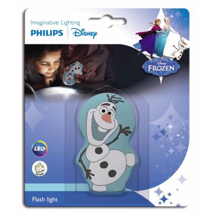 Philips 71767/08/16 - LED detská lampa DISNEY FROZEN 1xLED/0,3W/2xAAA