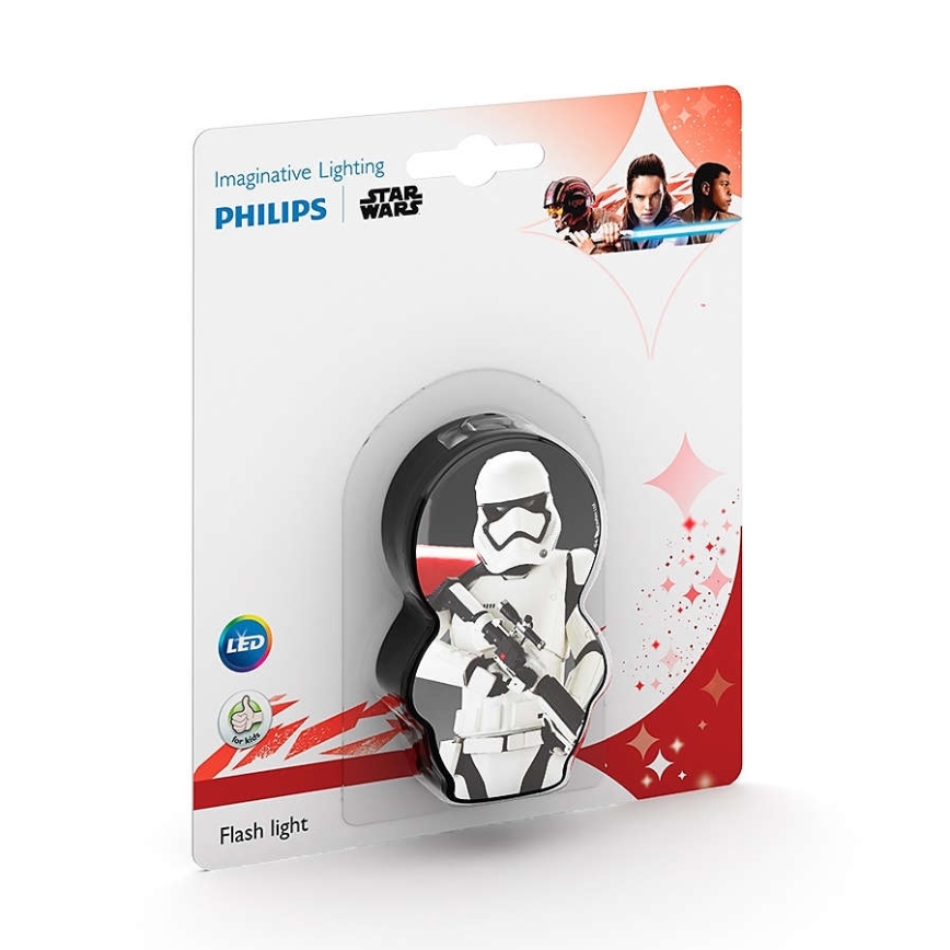 Philips 71767/97/P0 - LED Detská baterka STAR WARS STORMTROOPER 1xLED/0,3W