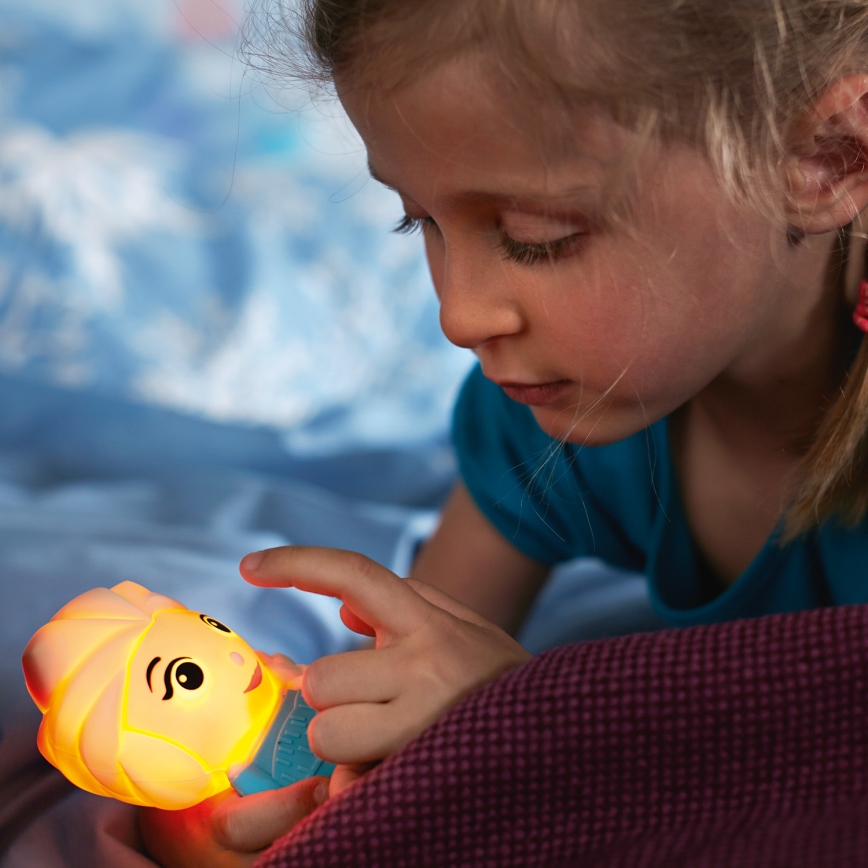 Philips 71768/03/16 - Detská lampička DISNEY ELSA LED/2xAAA
